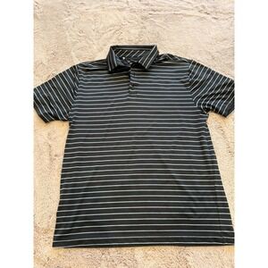 Men's Size Large Under Armour Performance Polo - Striped
